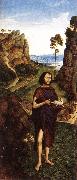 Dieric Bouts St John the Baptist oil painting